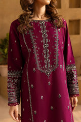 BATIK-2PC LAWN EMBROIDERED SEQUIN SHIRT AND EMBROIDERED TROUSER-BIC-225 Asasayfakhir
