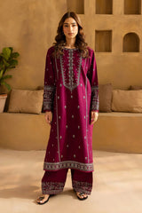 BATIK-2PC LAWN EMBROIDERED SEQUIN SHIRT AND EMBROIDERED TROUSER-BIC-225 Asasayfakhir