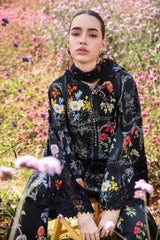 MARIA.B-3PC LAWN EMBROIDERED PRINTED SHIRT WITH CHIFFON PRINT DUPATTA AND PRINT TROUSER-BIC-2521 Asasay Fakhir