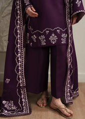 ETHNC-3PC LAWN EMBROIDERED SHIRT WITH LAWN EMBROIDERED DUPATTA AND TROUSER-BIC-4871 Asasay Fakhir