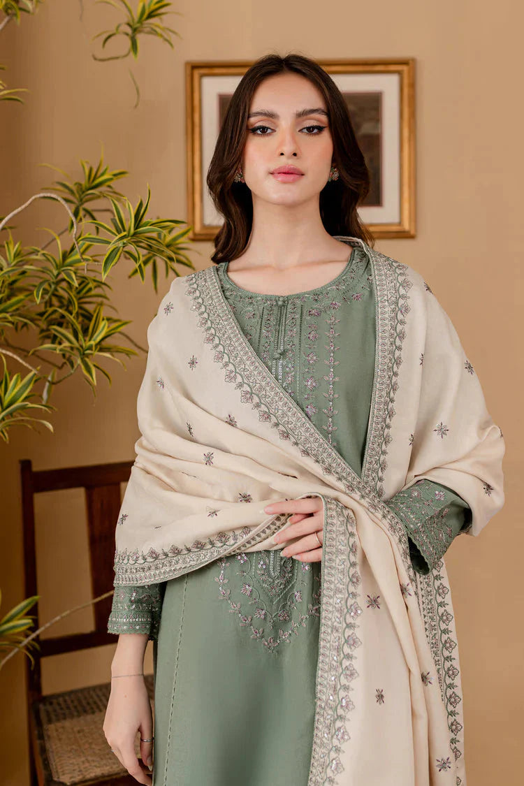BATIK-3PC LAWN EMBROIDERED SHIRT WITH LAWN EMBROIDERED DUPATTA AND TROUSER-BIC-4622 Asasay Fakhir