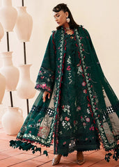 SUFFUSE-3PC LAWN EMBROIDERED SHIRT WITH ORGANZA EMBROIDERED DUPATTA AND TROUSER -BIC-4733 Asasay Fakhir