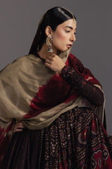 ZARA SHAH JAHAN-3PC DIGITAL PRINTED FROCK WITH SILK PRINTED DUPATTA & PRINT TROUSER-BIC-071 Asasay Fakhir
