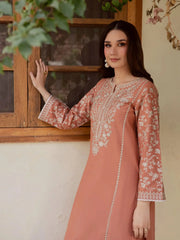 BATIK-2PIECE LAWN SEQUIN EMB SHIRT WITH LAWN EMB SLEEVES-BIC-238 Asasay Fakhir
