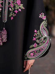 MAHNUR-3PIECE LAWN EMBROIDERED SHIRT WITH CHIFFON PRINTED DUPATTA AND TROUSER-BIC-4854 Asasay Fakhir