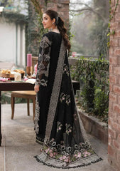 ASIM JOFA-3PC LAWN EMBROIDERED SHIRT WITH CHIFFON EMBROIDERED DUPATTA AND TROUSER -BIC-4633 Asasay Fakhir