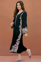 LAJWANTI-2PC LAWN EMBROIDERED SHIRT WITH LAWN EMBROIDERED SLEEVES-BIC-214 Asasayfakhir