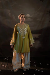 URGE-2PC LAWN EMBROIDERED SHIRT WITH LAWN EMBROIDERED TROUSER-BIC-226 Asasayfakhir
