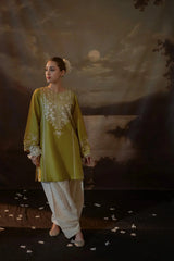 URGE-2PC LAWN EMBROIDERED SHIRT WITH LAWN EMBROIDERED TROUSER-BIC-226 Asasayfakhir