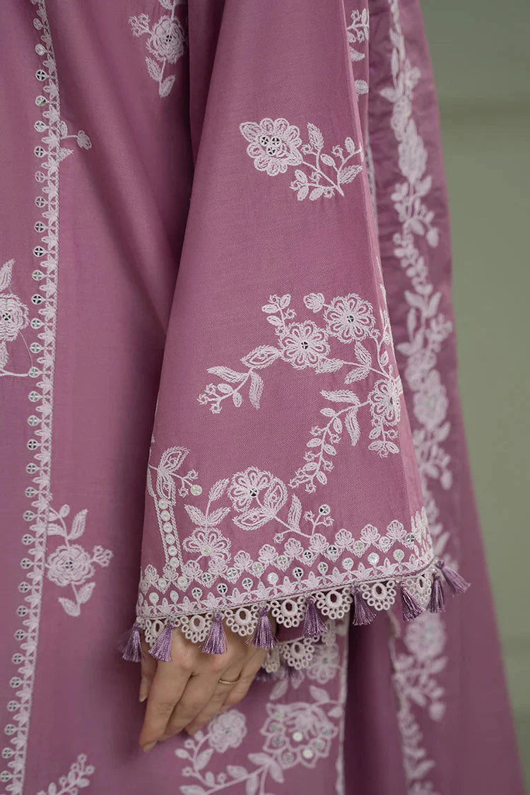 CROSS STITCH-3PC LAWN EMBROIDERED SHIRT WITH CHIFOON MBROIDRERD DUPATTA & TROUSER-BIC-4501 Asasay Fakhir