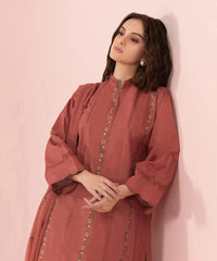 SAPPHIRE -3PC LAWN EMBROIDERED SHIRT WITH BAMBER CHIFFON EMBROIDERED DUPATTA-BIC-4664 Asasay Fakhir